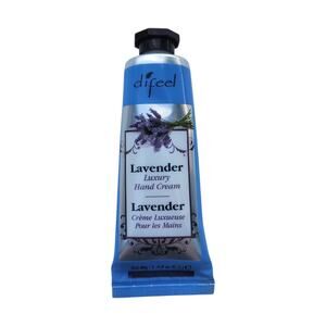 Difeel Lavender Hand Cream 1.4 oz Moisturizing Travel Size Paraben Free